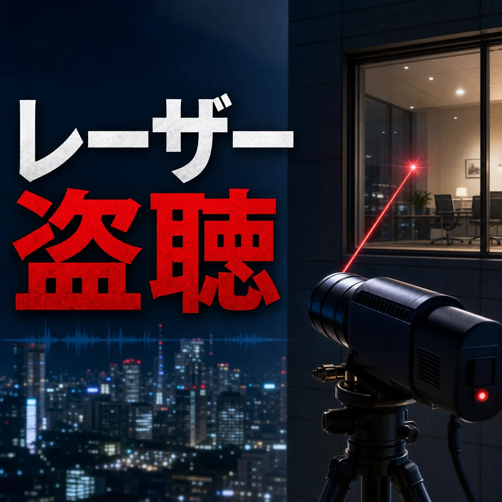 レーザー盗聴