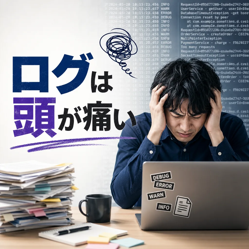 ログは頭が痛い