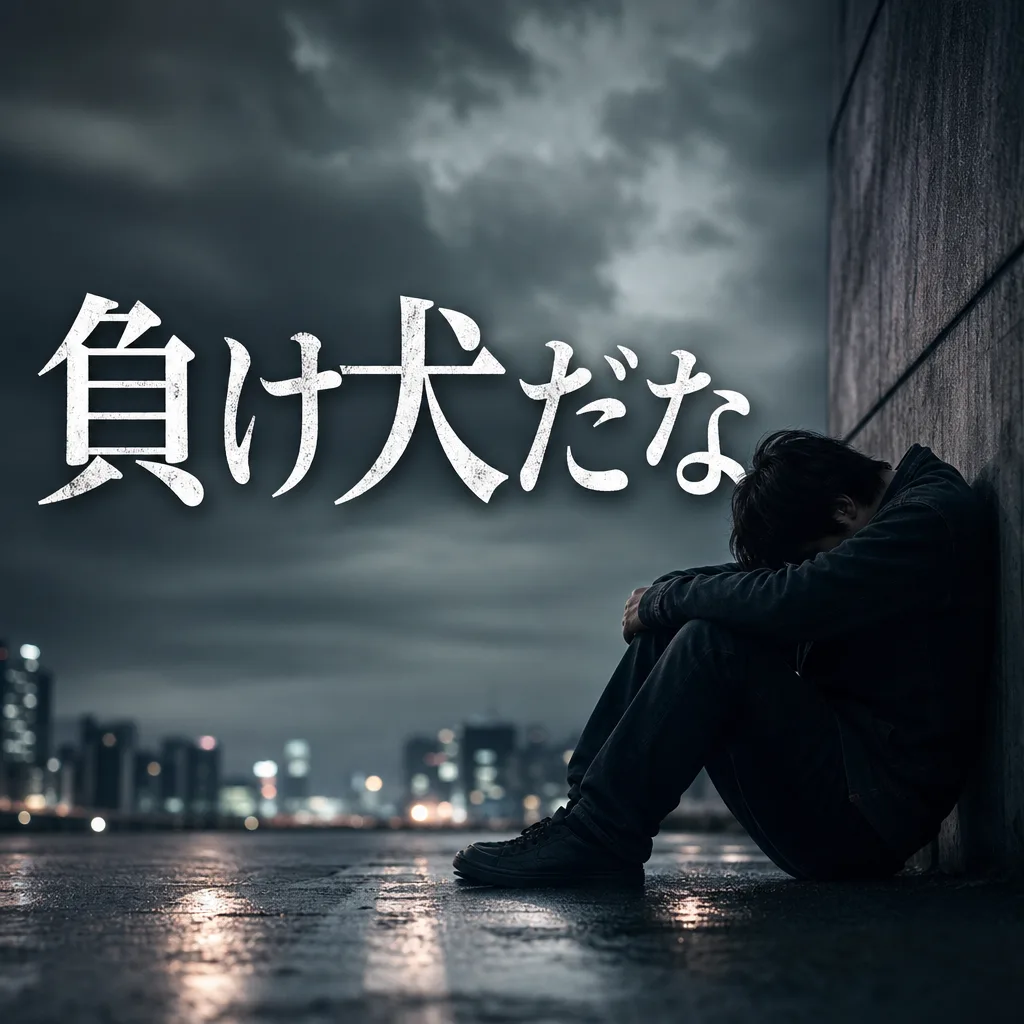 負け犬だな