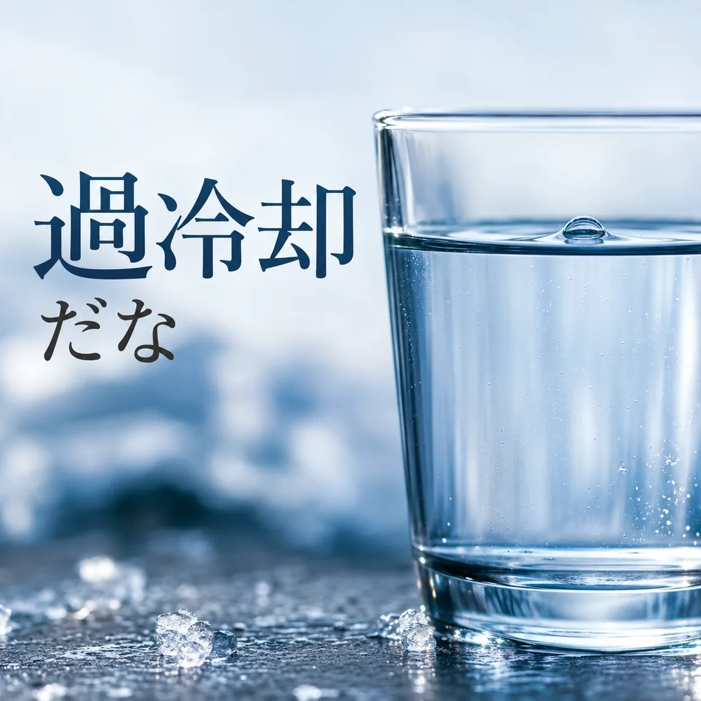 過冷却だな