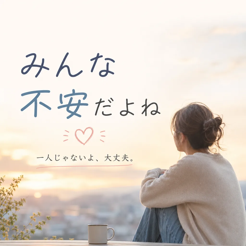みんな不安だよね