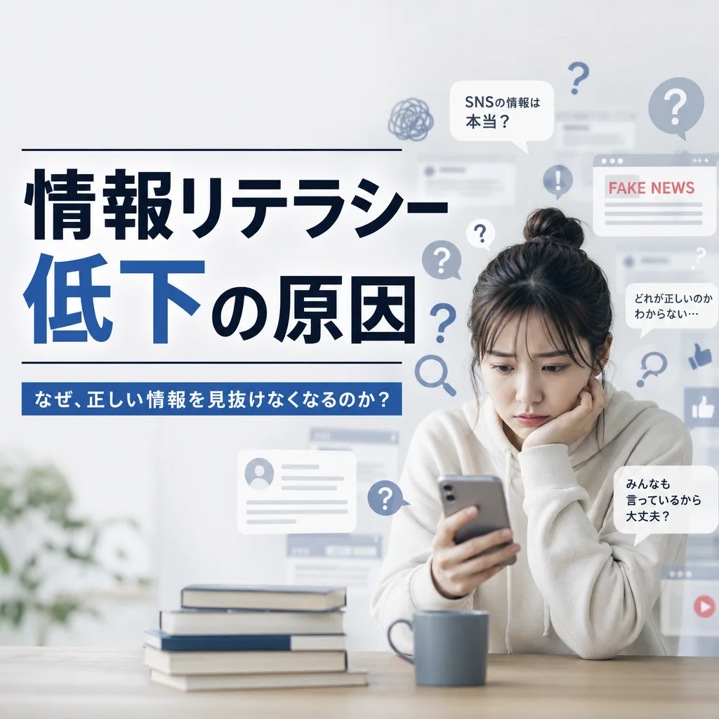情報リテラシー低下の原因