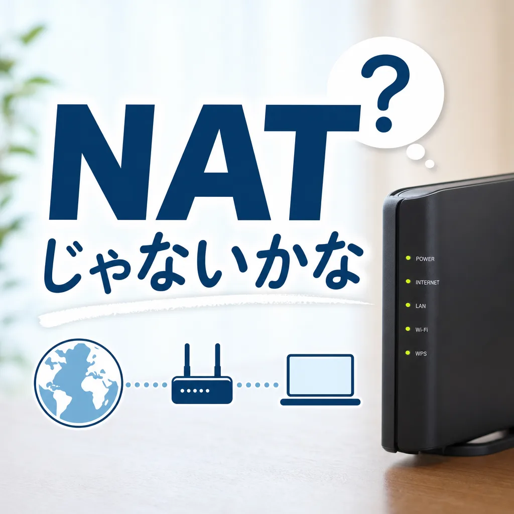 NATじゃないかな