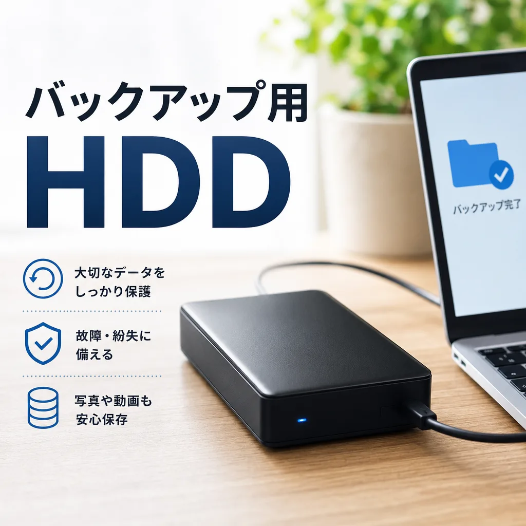 バックアップ用HDD