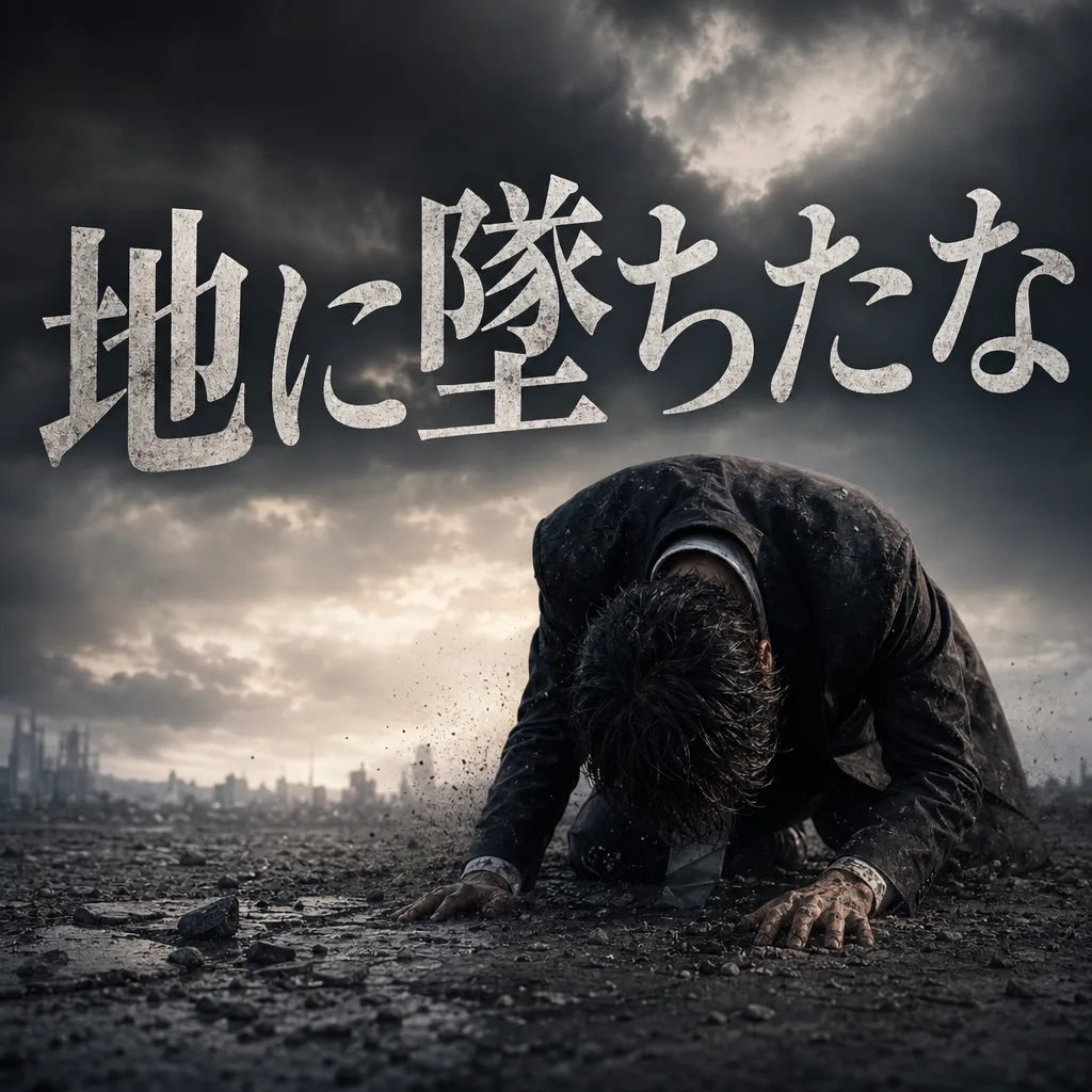 地に墜ちたな