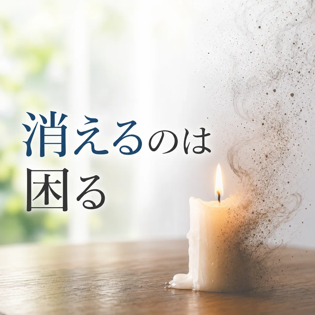 消えるのは困る