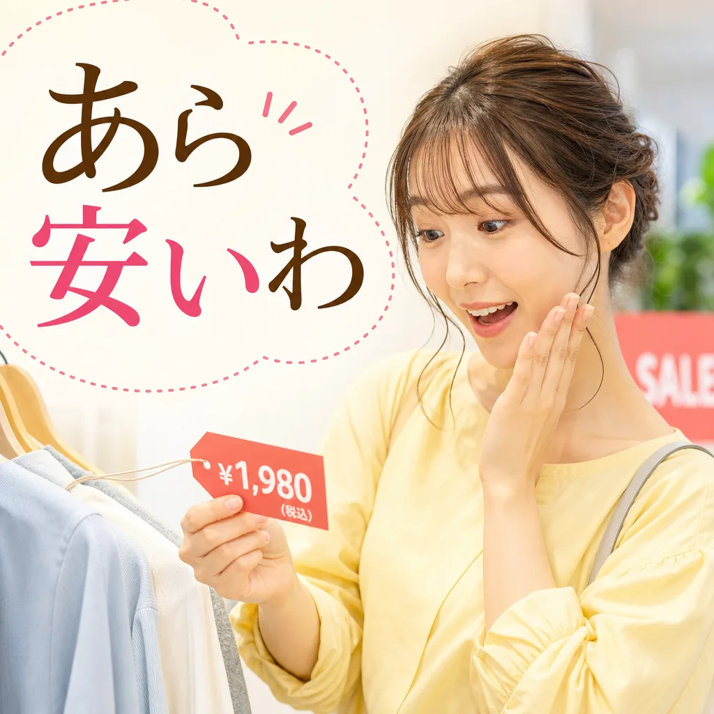 あら安いわ