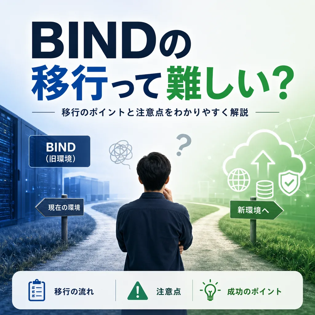 BINDの移行って難しい?