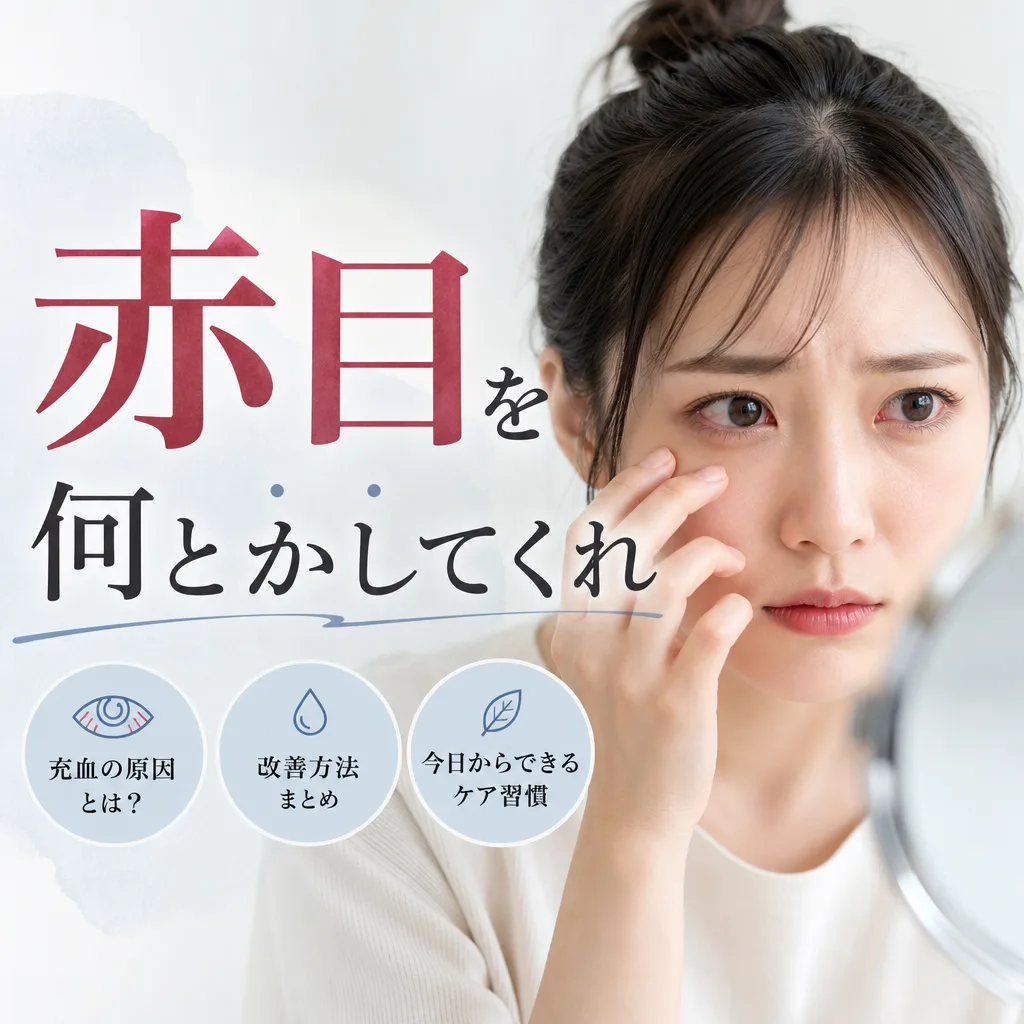 赤目を何とかしてくれ