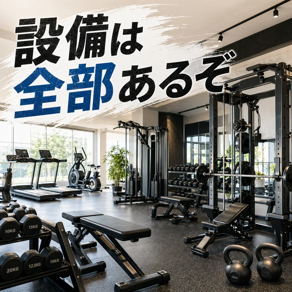 設備は全部あるぞ