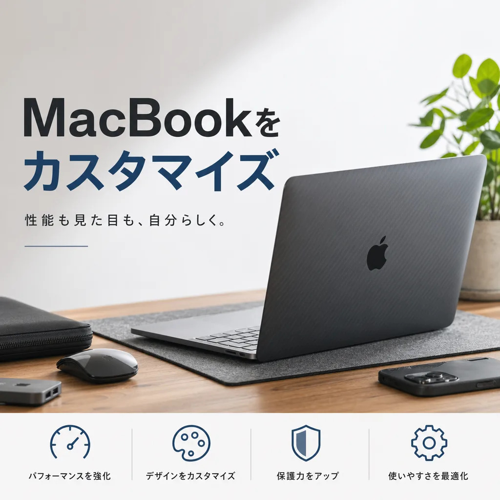 MacBookをカスタマイズ