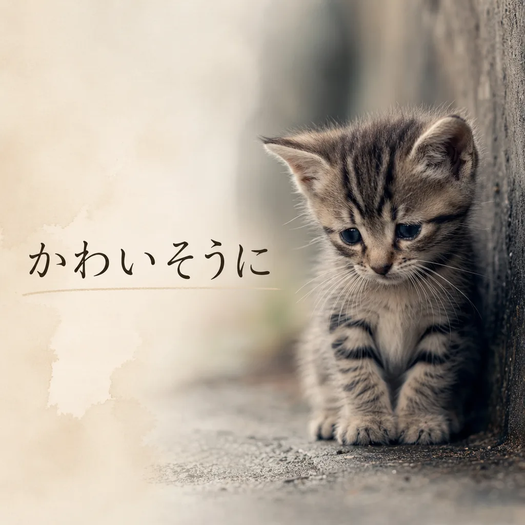 かわいそうに