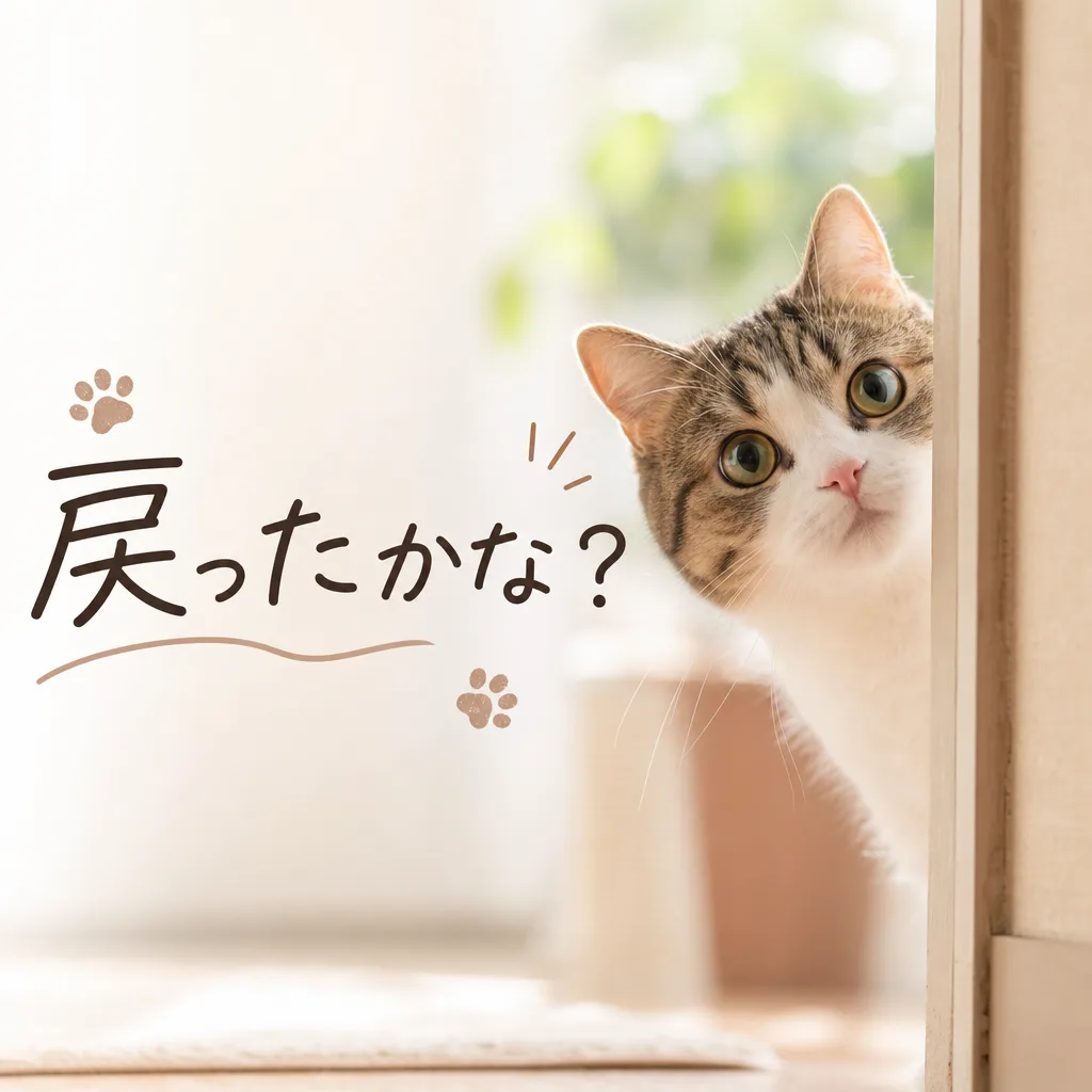 戻ったかな？