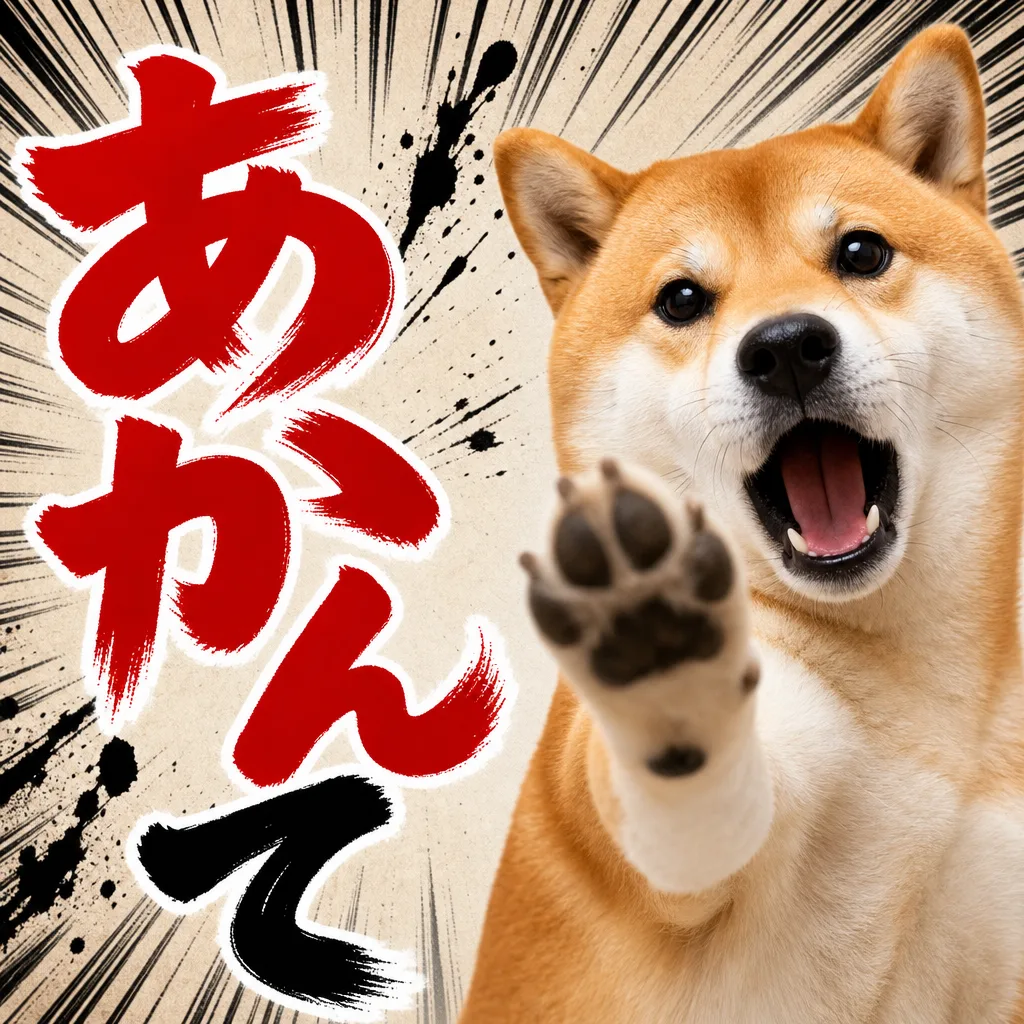 あかんて