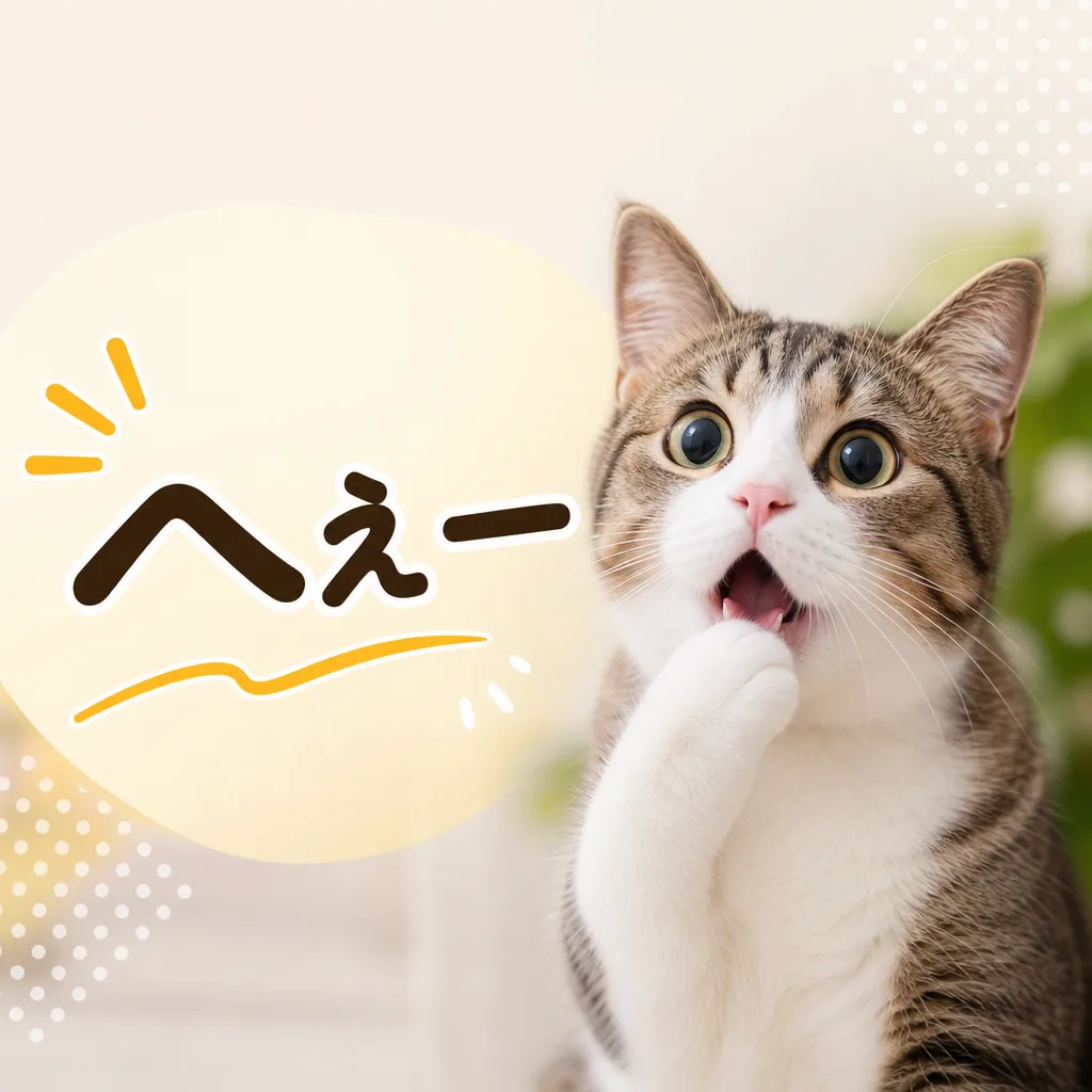 へぇー