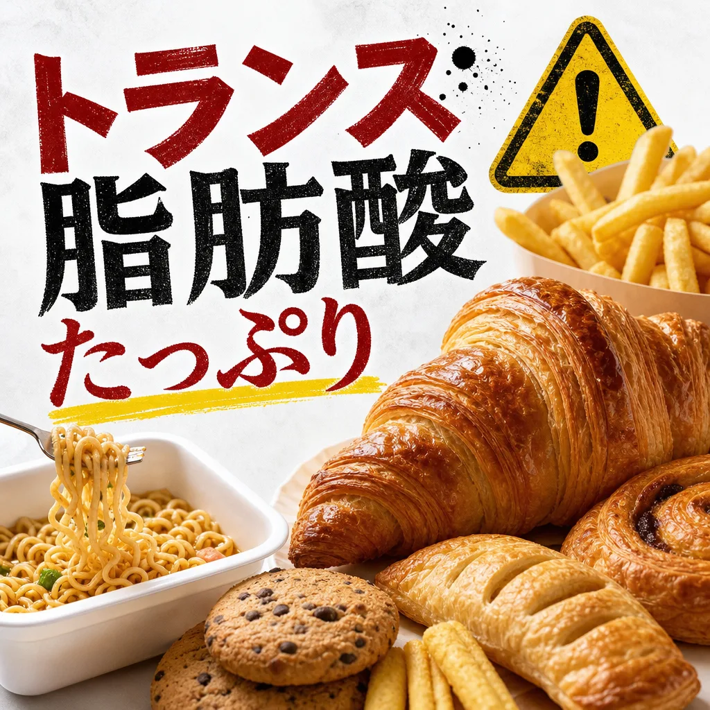 トランス脂肪酸たっぷり