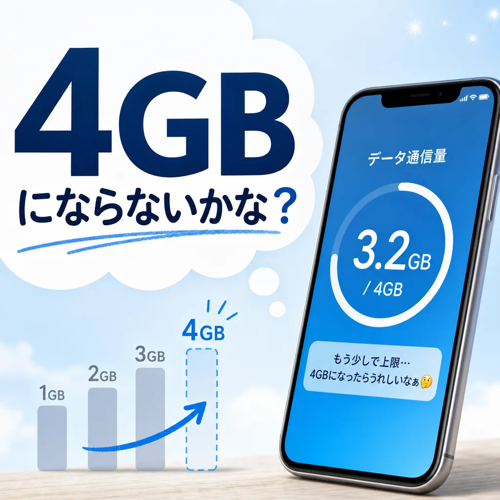 4GBにならないかな？