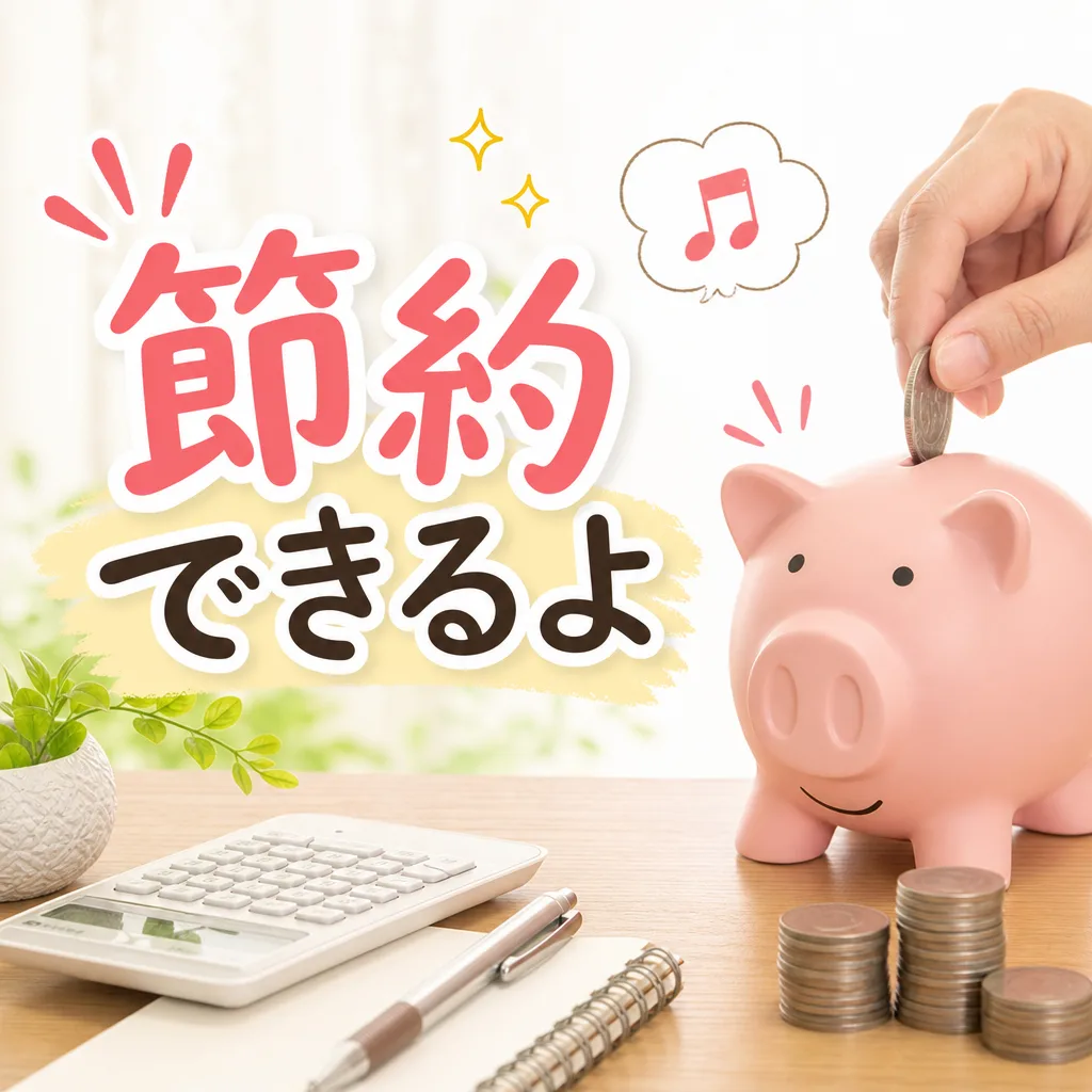 節約できるよ