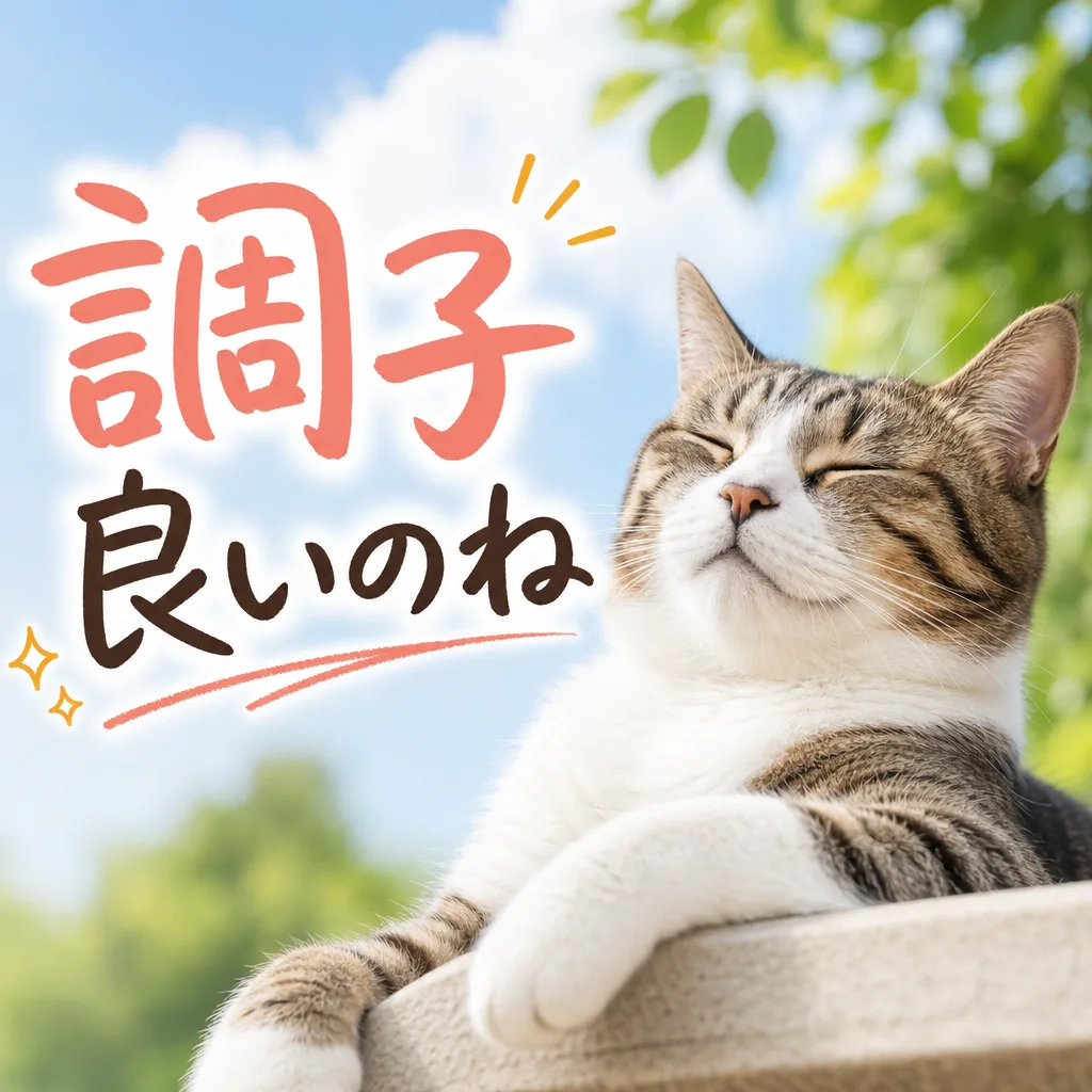 調子良いのね
