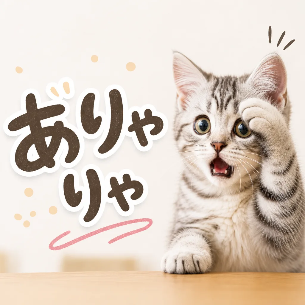 ありゃりゃ