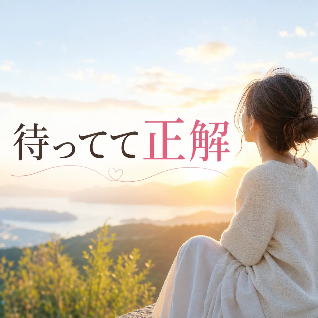 待ってて正解