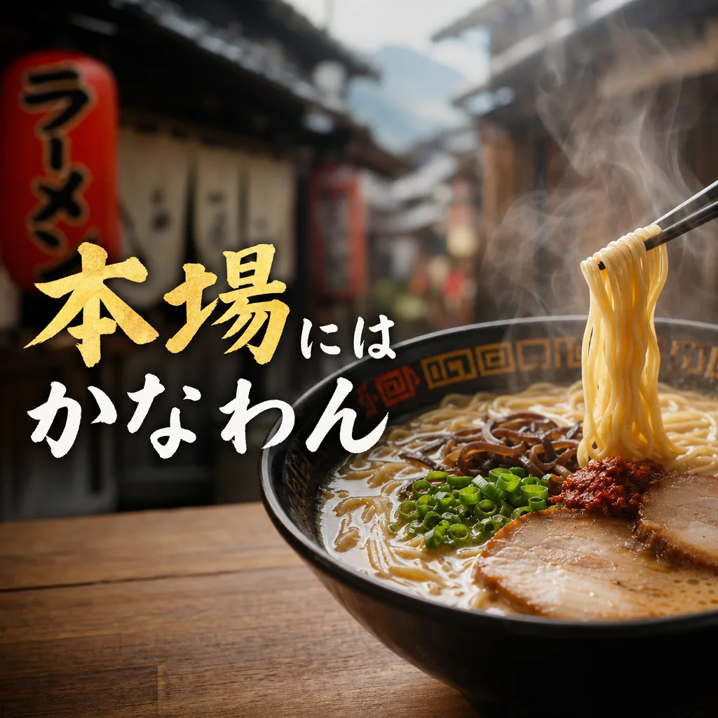 本場にはかなわん