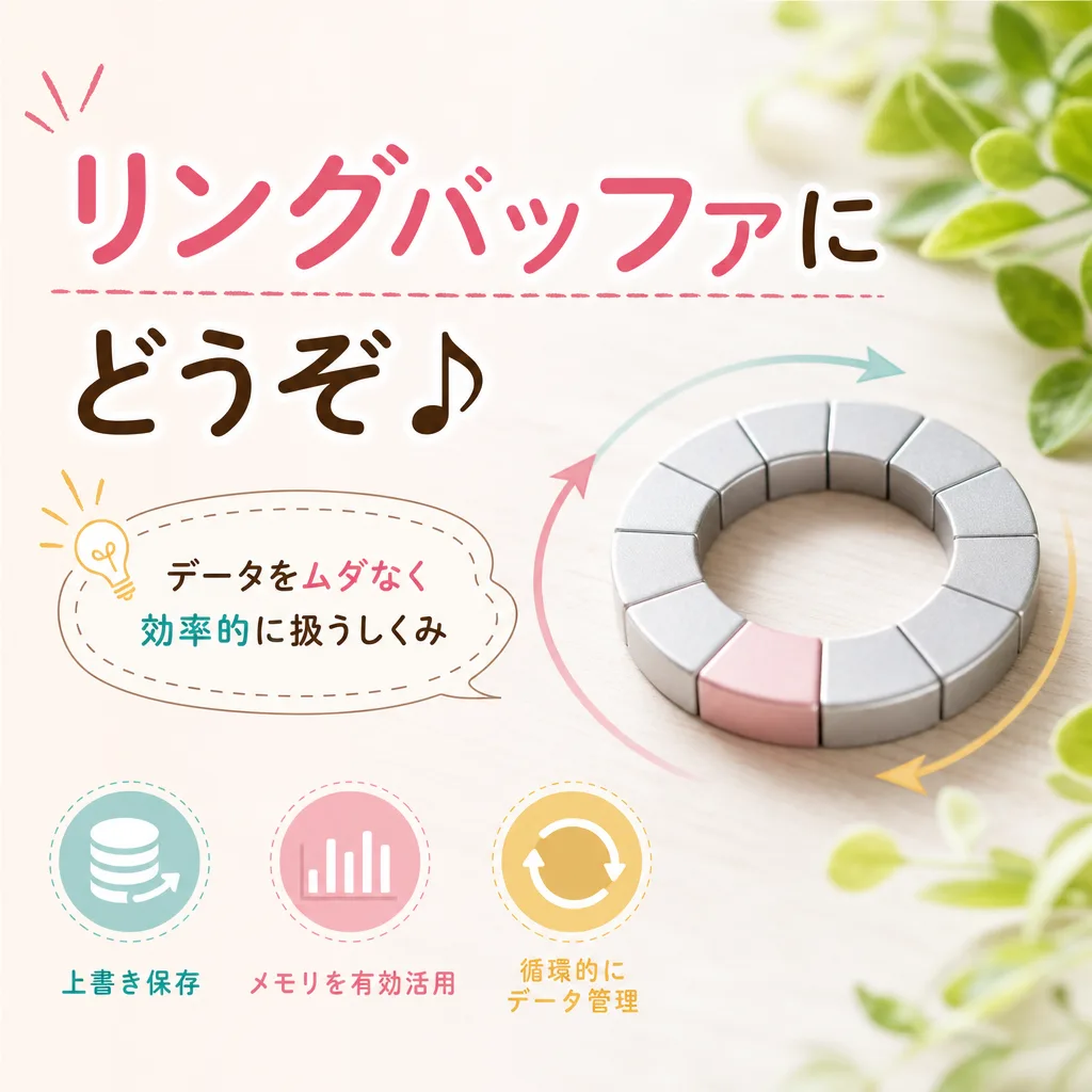 リングバッファにどうぞ♪