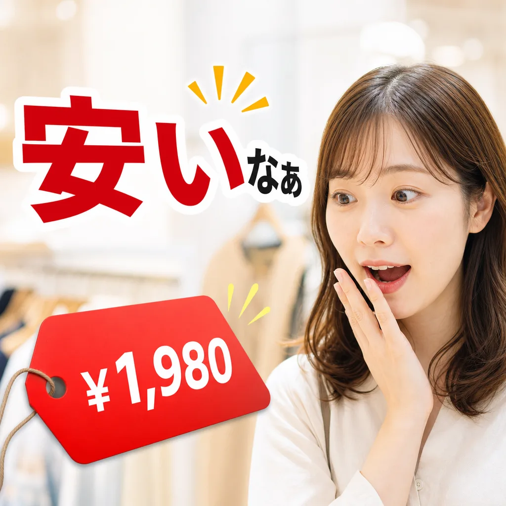 安いなぁ