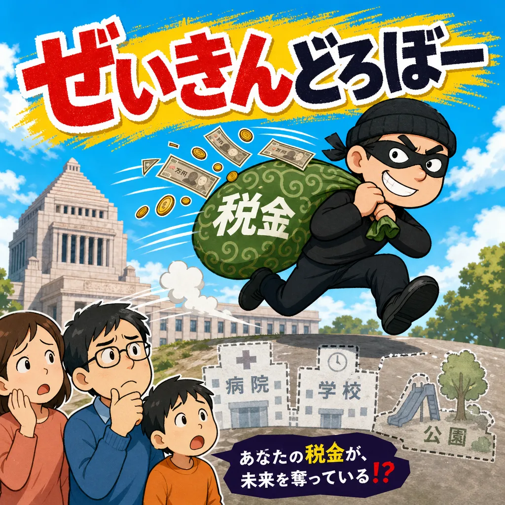 ぜいきんどろぼー