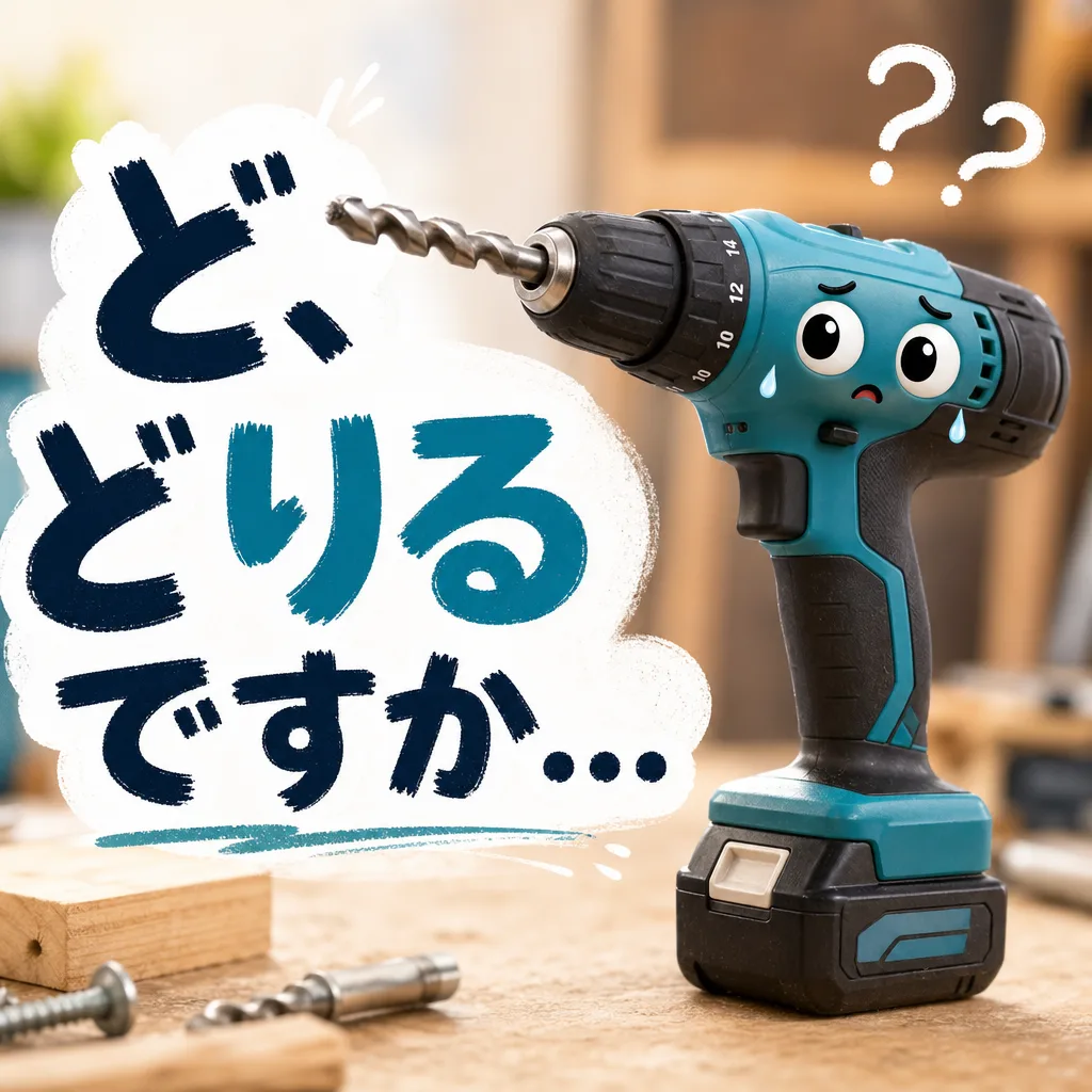ど、どりるですか...