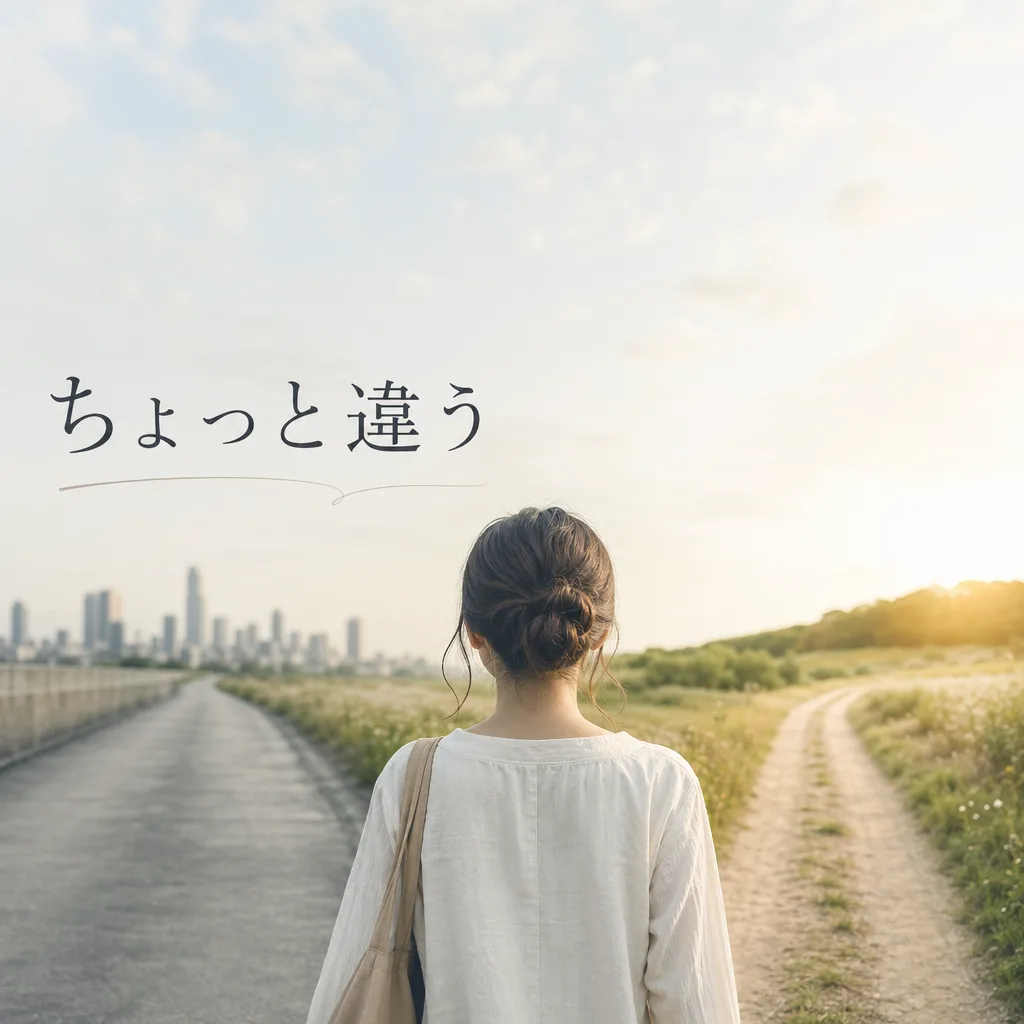 ちょっと違う