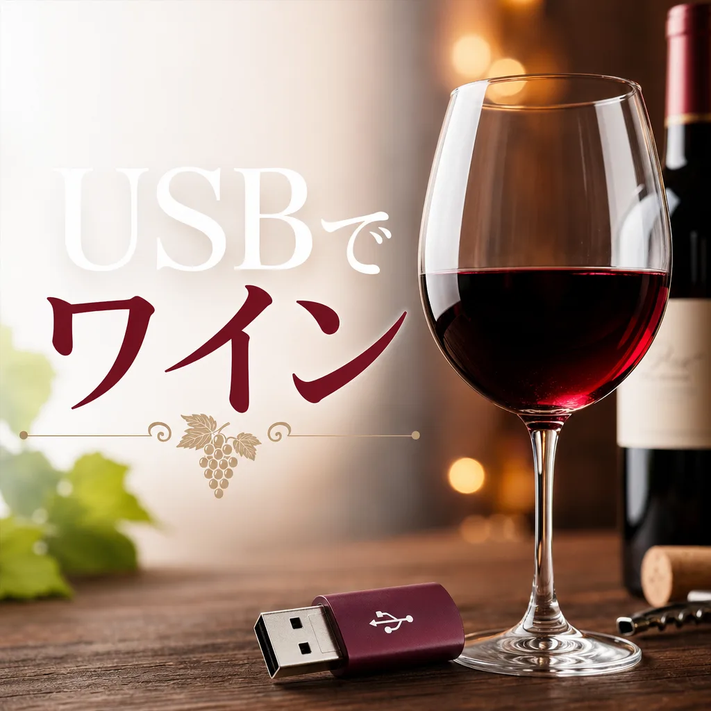 USBでワイン
