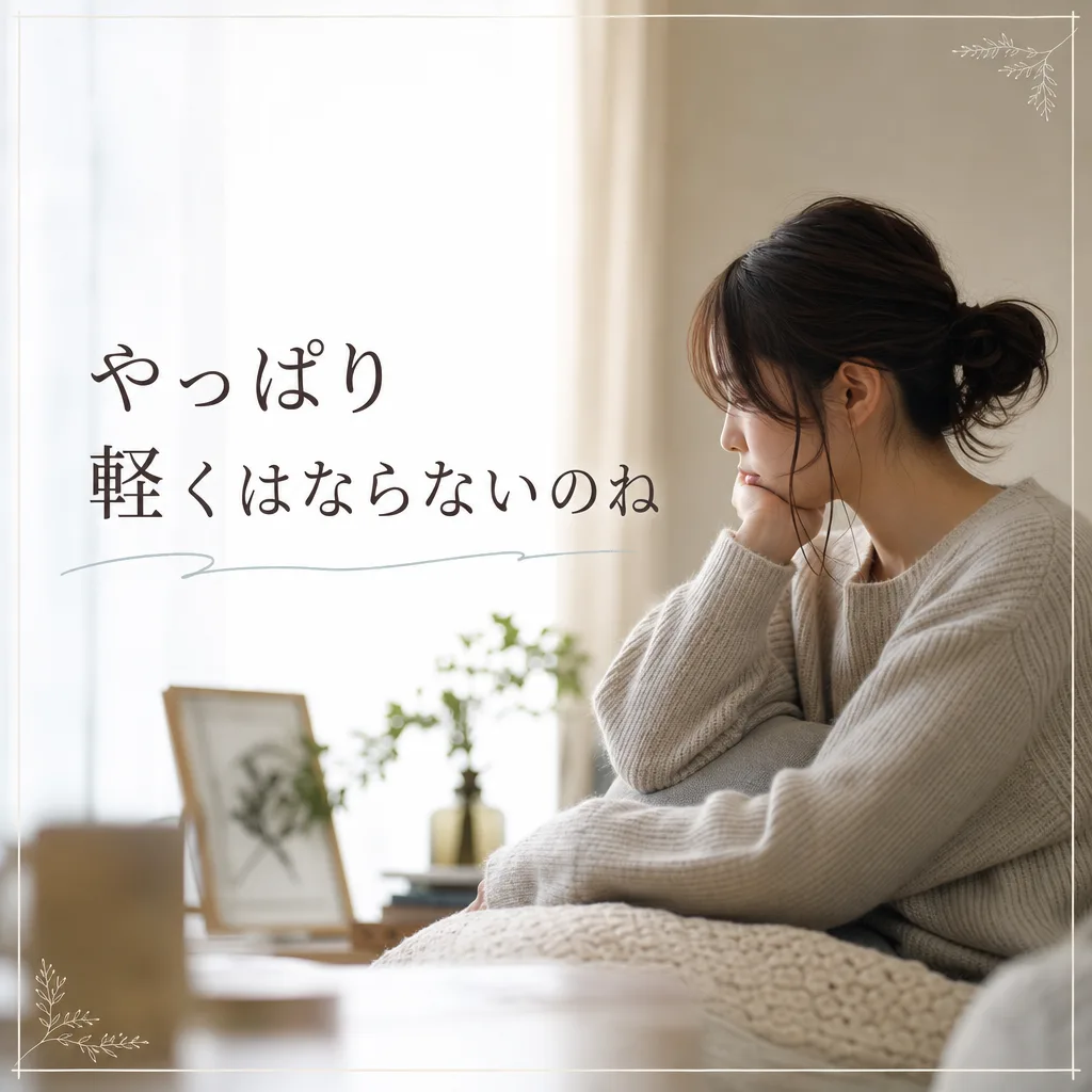 やっぱり軽くはならないのね