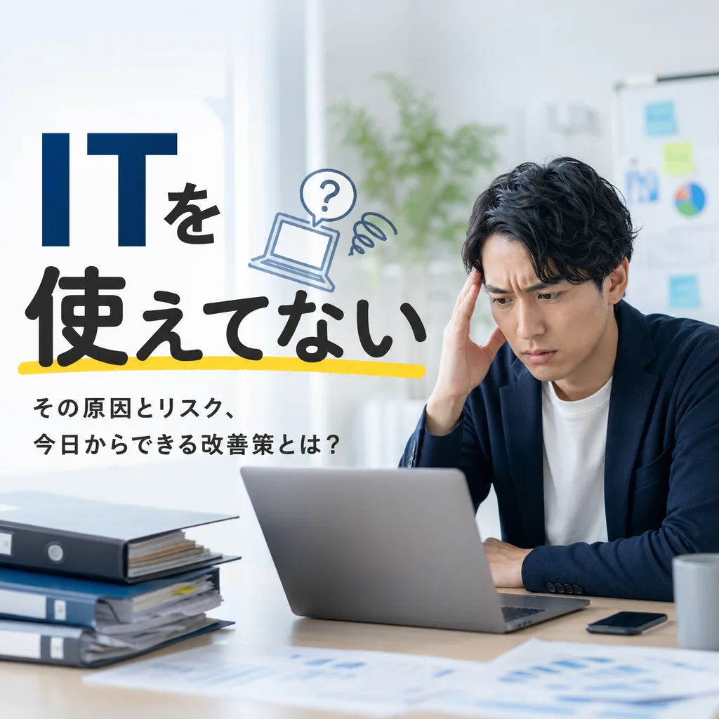 ITを使えてない