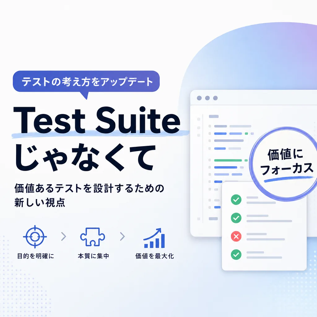 Test Suiteじゃなくて
