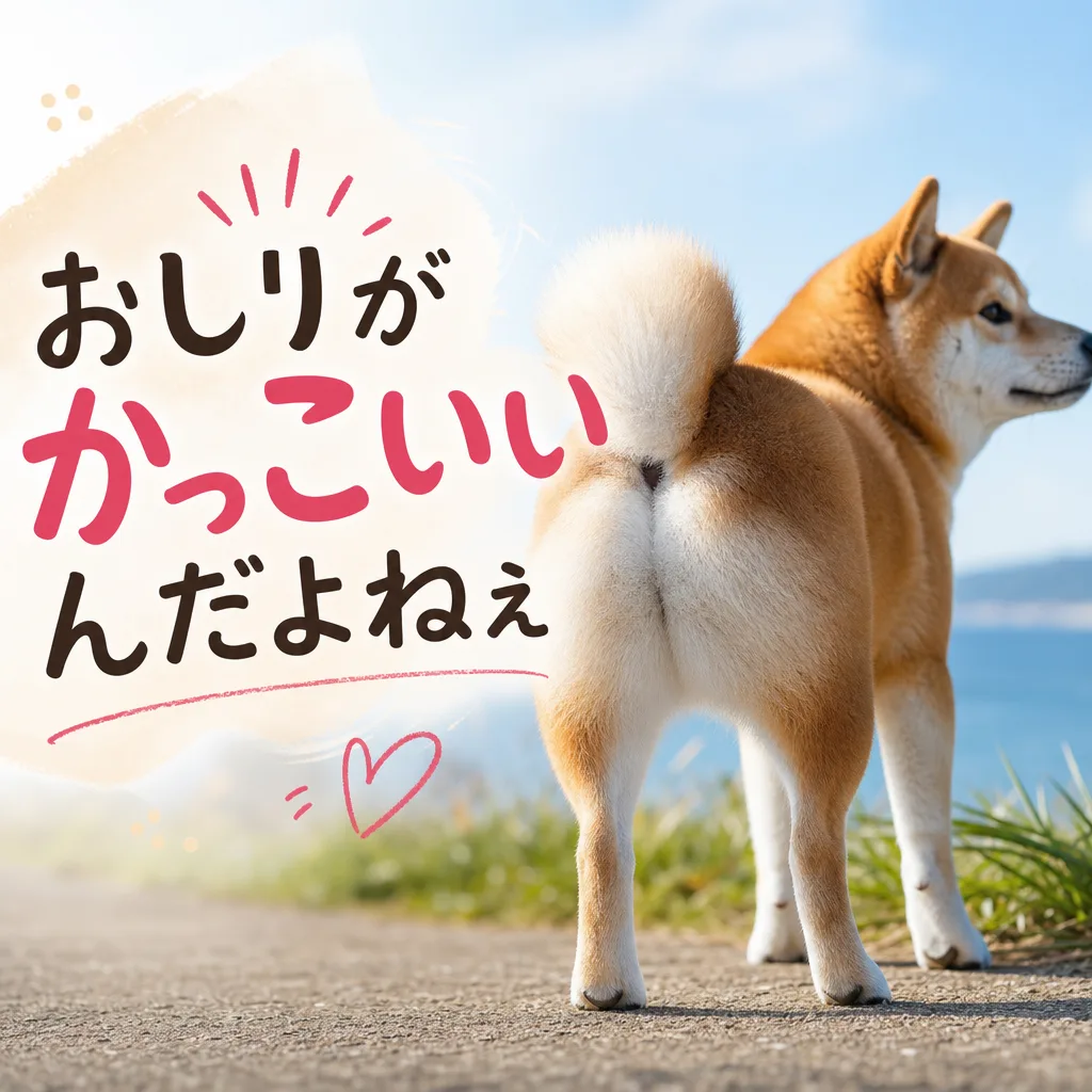おしりがかっこいいんだよねぇ