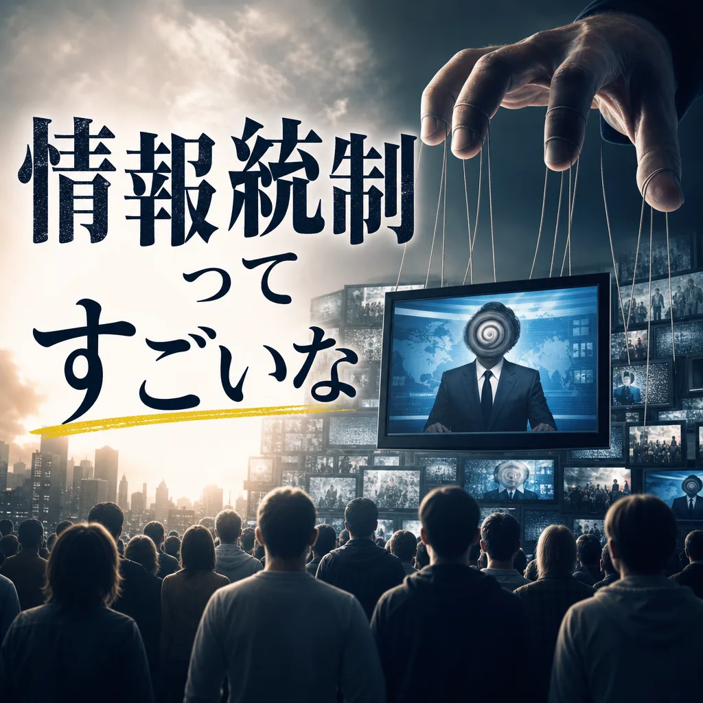 情報統制ってすごいな