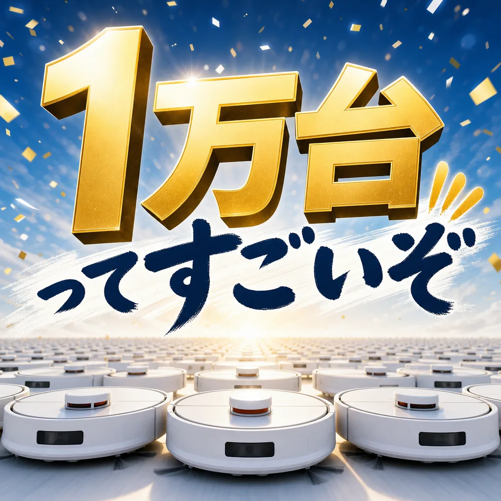1万台ってすごいぞ