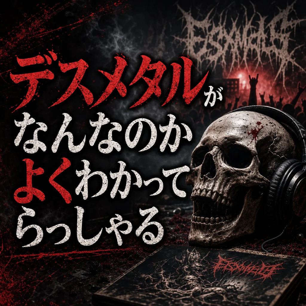 デスメタルがなんなのかよくわかってらっしゃる