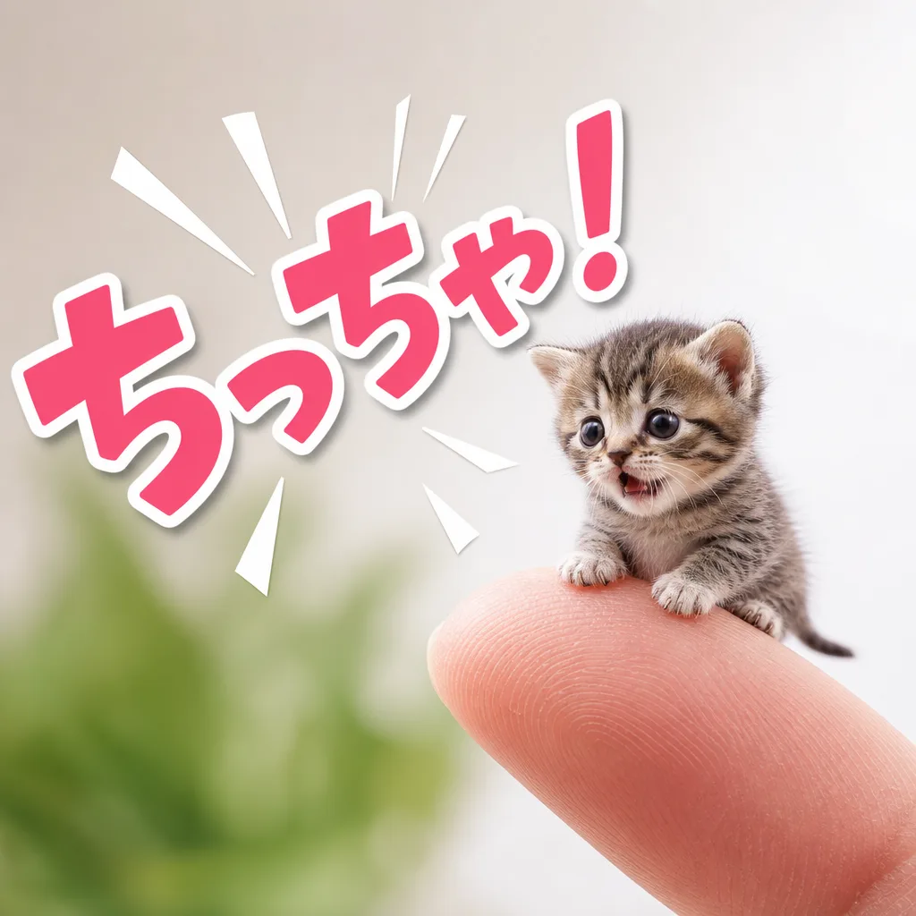 ちっちゃ！