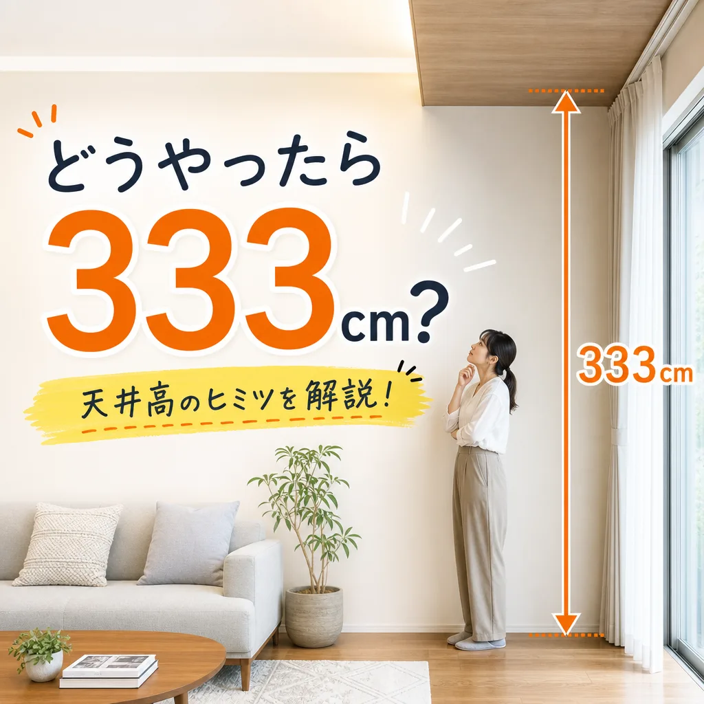どうやったら333cm?