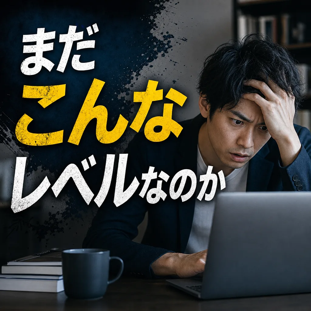 まだこんなレベルなのか
