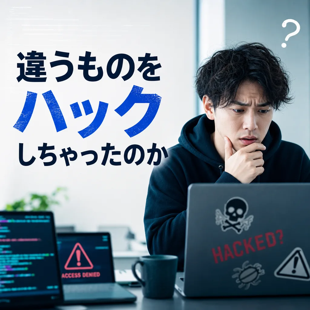 違うものをハックしちゃったのか