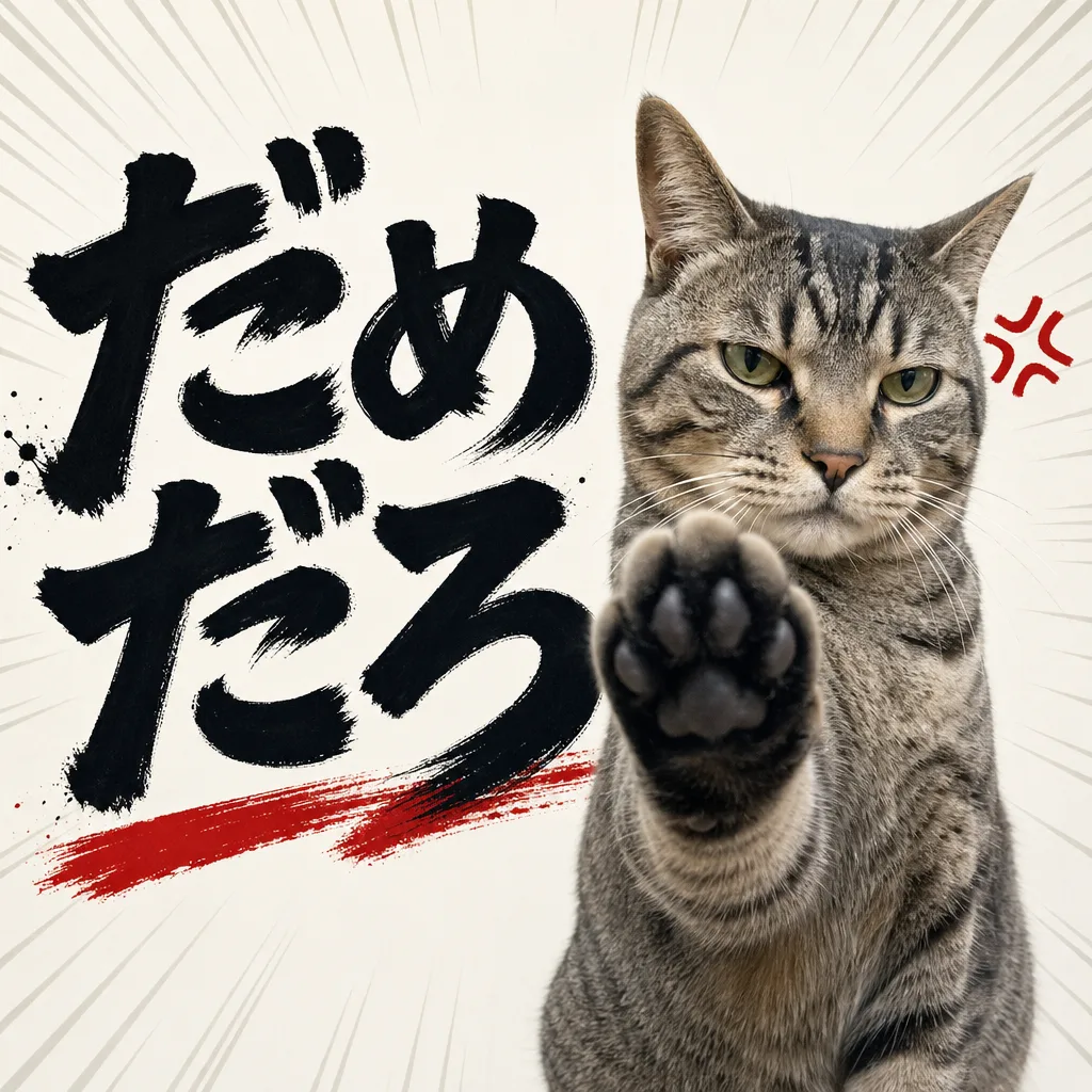 だめだろ