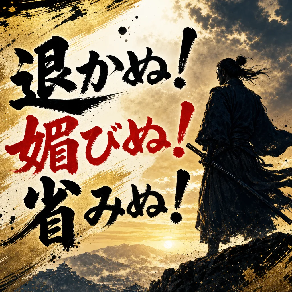 退かぬ！媚びぬ！省みぬ！