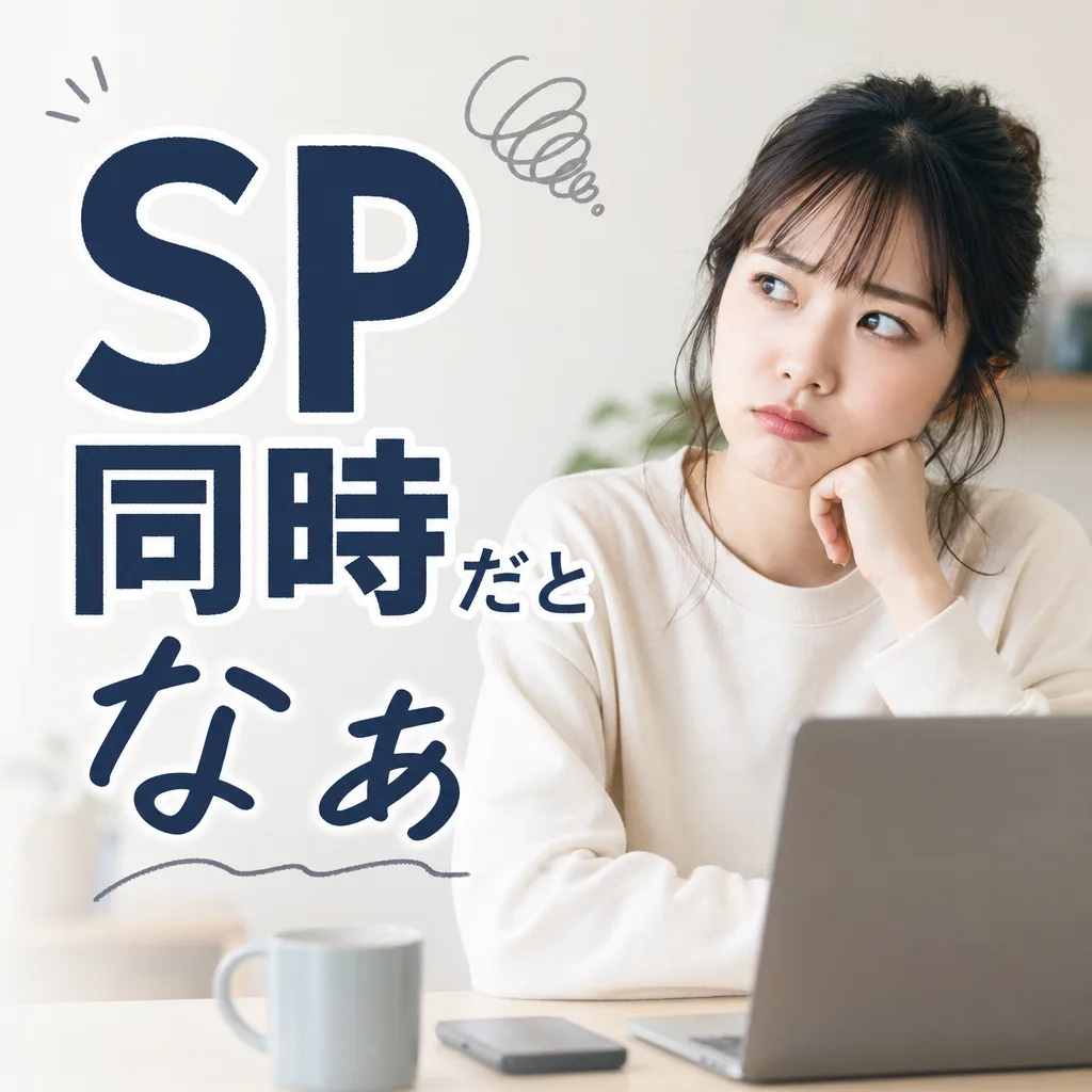 SP同時だとなぁ
