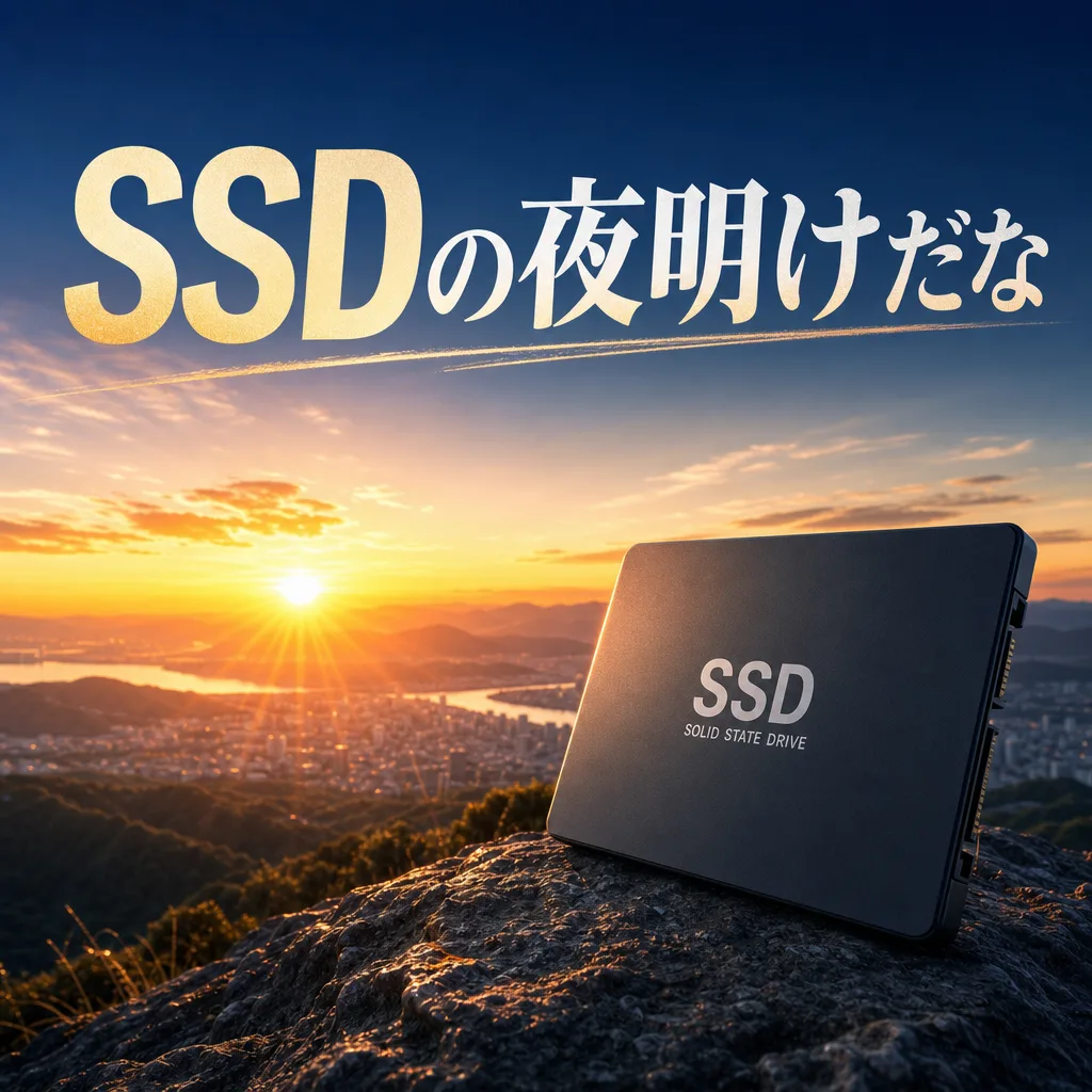 SSDの夜明けだな
