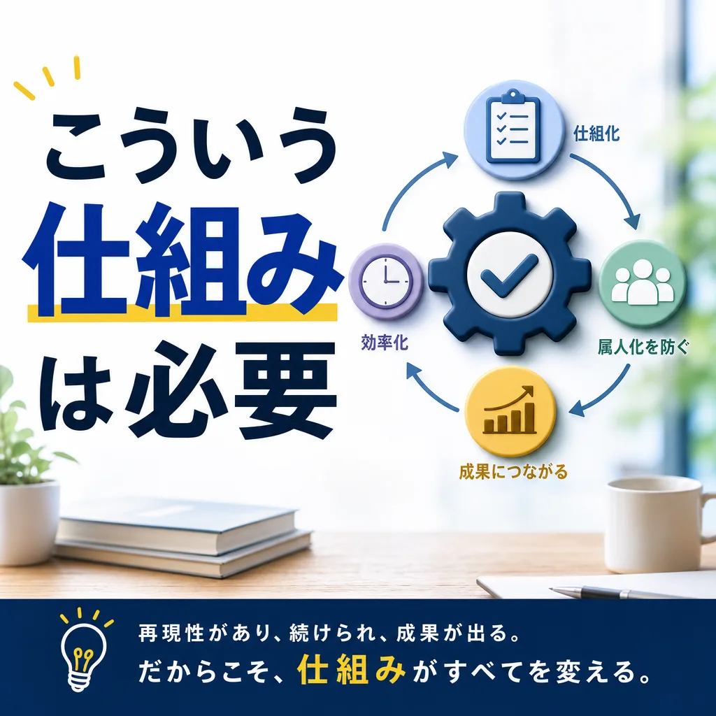 こういう仕組みは必要