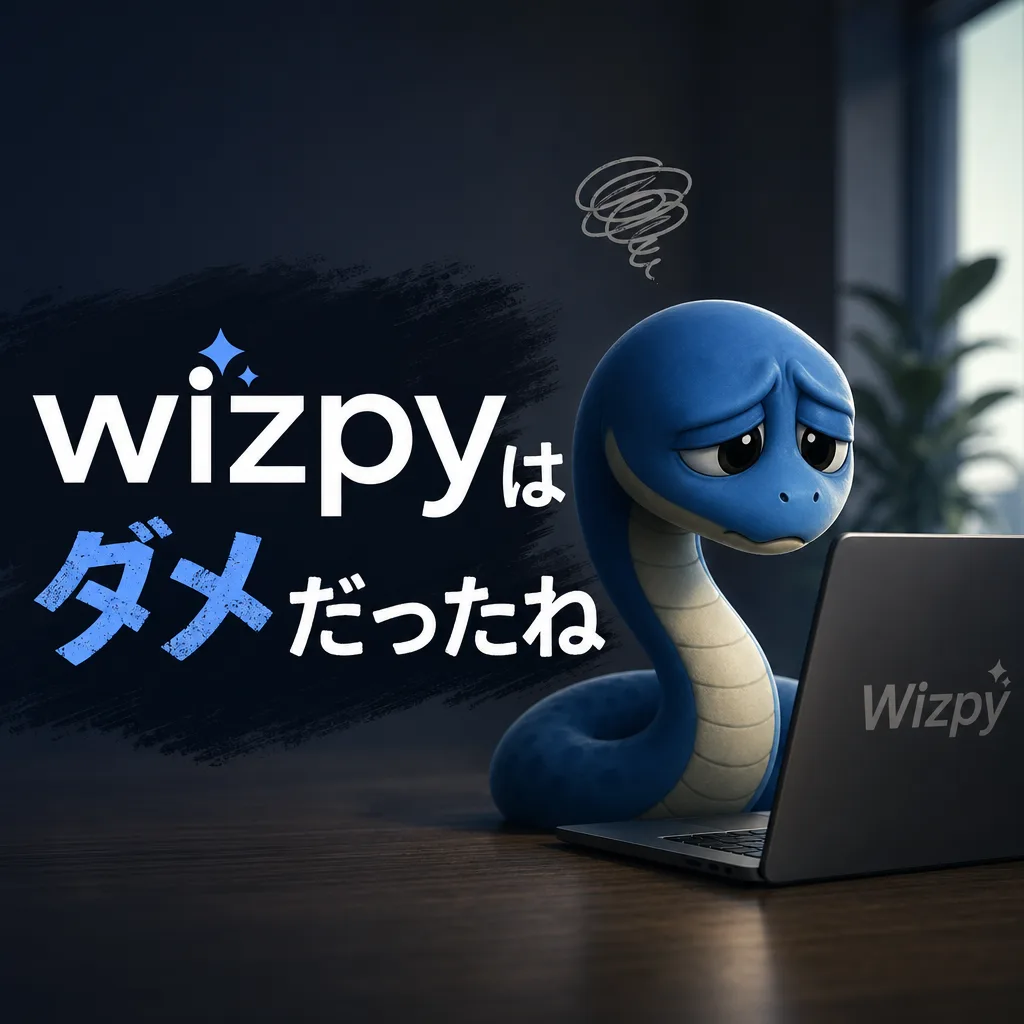 wizpyはダメだったね