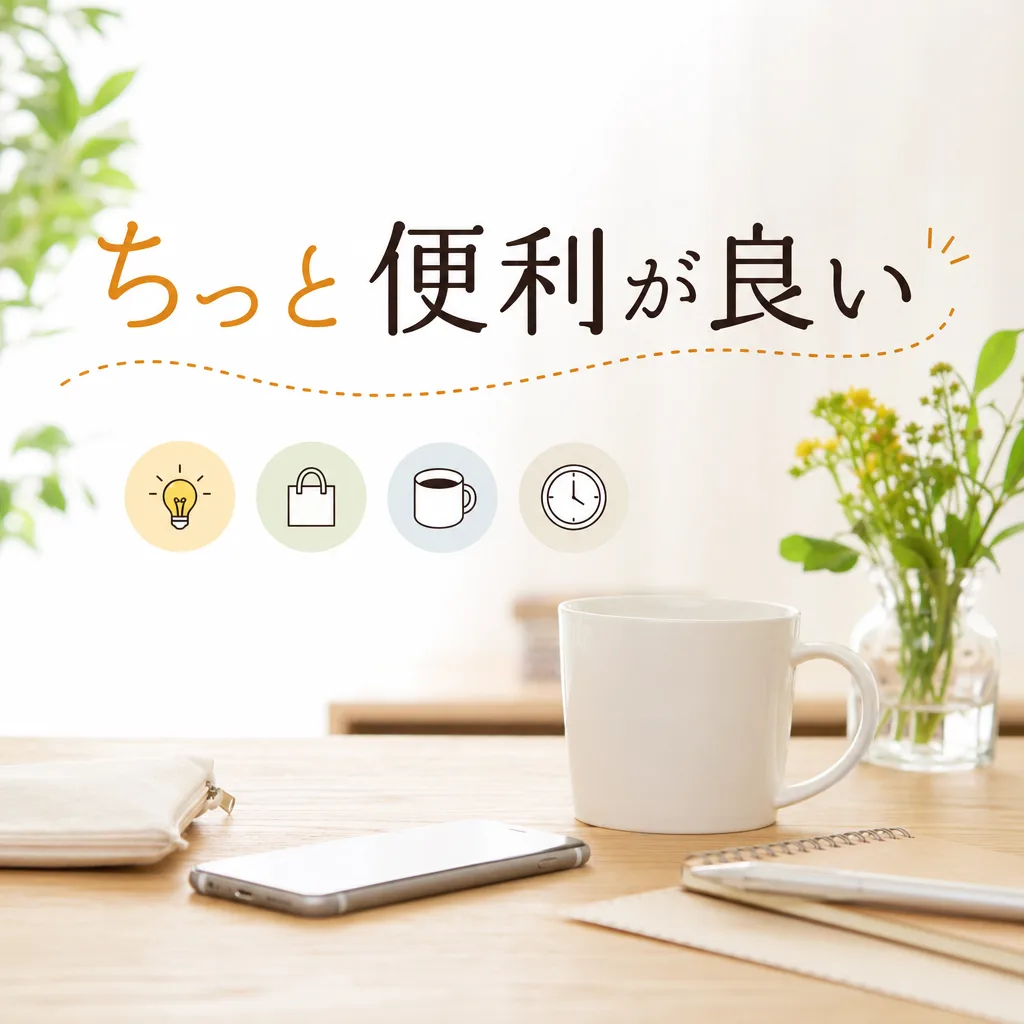 ちっと便利が良い